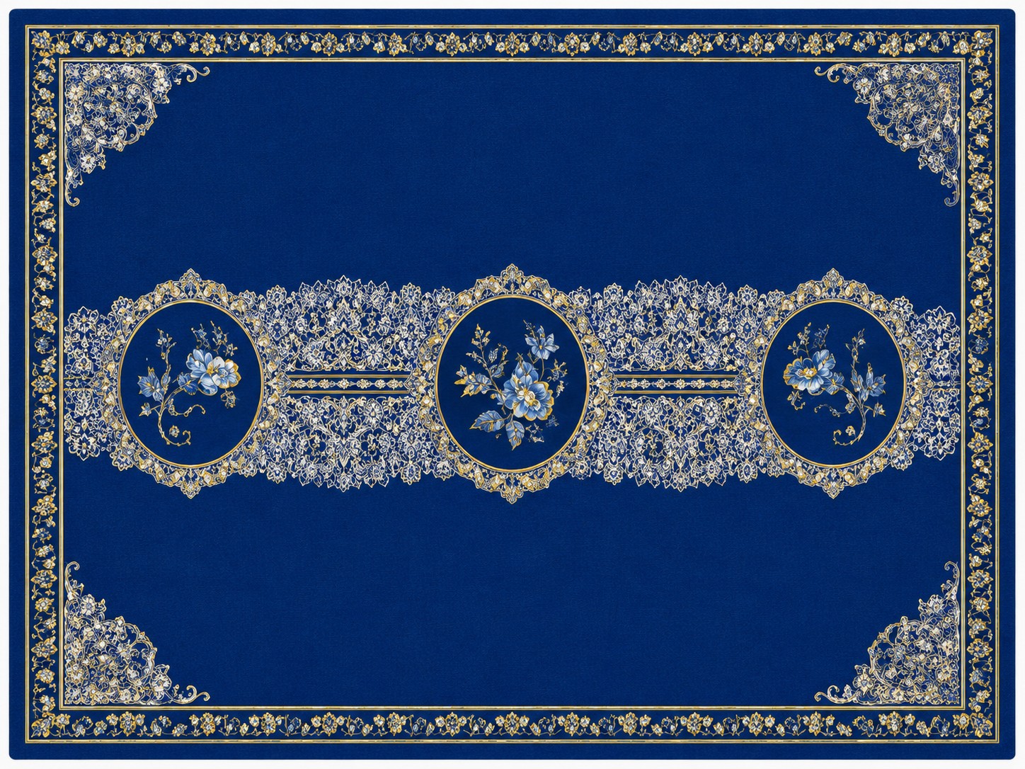 IK-REAL-V3-044 Indahkarpet Karpet Motif Premium 200x300 Bahan Printing Digital Halus Cocok untuk Ruang Tamu Kamar Reseller