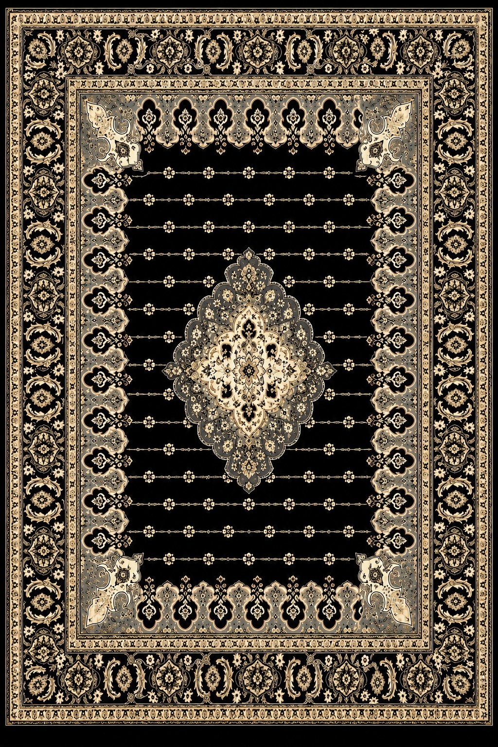 IK-REAL-V3-059 Indahkarpet Karpet Motif Premium 200x300 Bahan Printing Digital Halus Cocok untuk Ruang Tamu Kamar Reseller