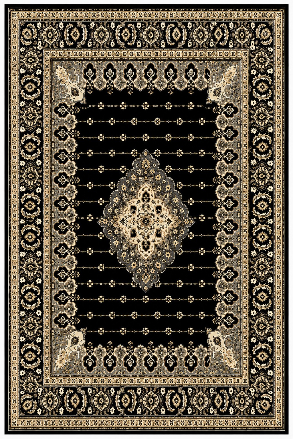 IK-REAL-V3-060 Indahkarpet Karpet Motif Premium 200x300 Bahan Printing Digital Halus Cocok untuk Ruang Tamu Kamar Reseller