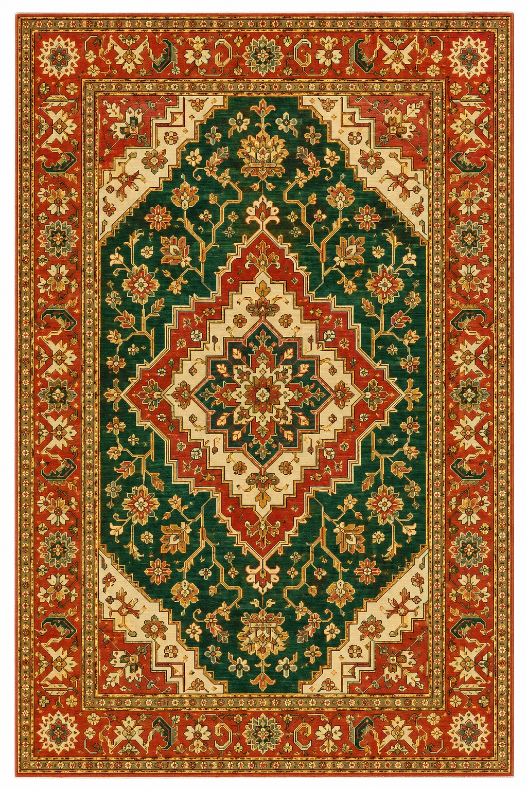 IK-REAL-V3-080 Indahkarpet Karpet Motif Premium 200x300 Bahan Printing Digital Halus Cocok untuk Ruang Tamu Kamar Reseller