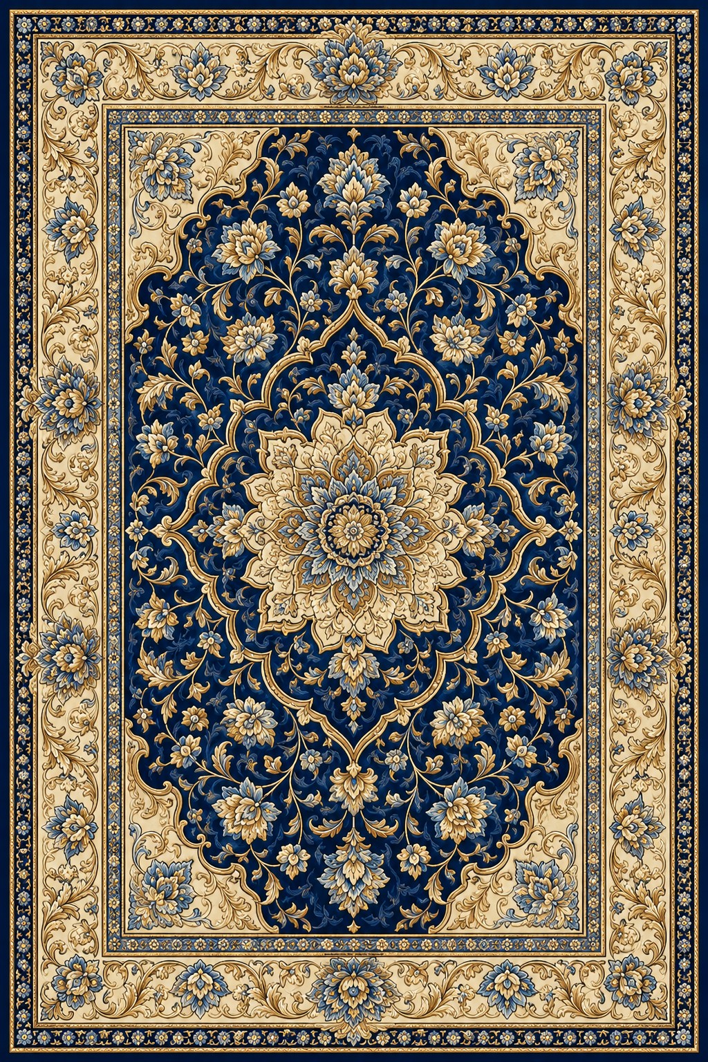 IK-REAL-V3-083 Indahkarpet Karpet Motif Premium 200x300 Bahan Printing Digital Halus Cocok untuk Ruang Tamu Kamar Reseller