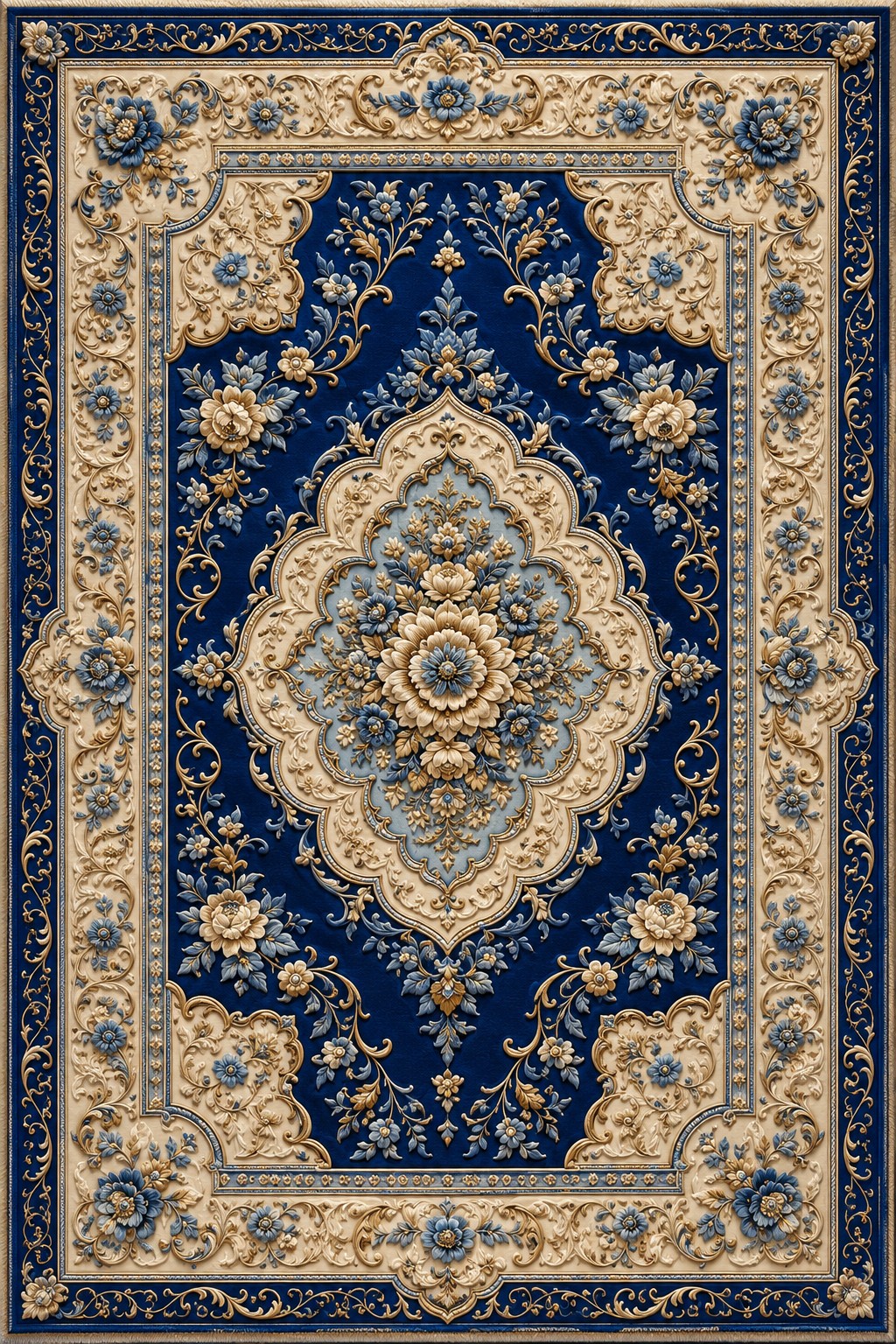 IK-REAL-V3-084 Indahkarpet Karpet Motif Premium 200x300 Bahan Printing Digital Halus Cocok untuk Ruang Tamu Kamar Reseller