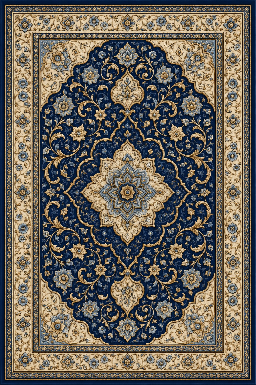 IK-REAL-V3-086 Indahkarpet Karpet Motif Premium 200x300 Bahan Printing Digital Halus Cocok untuk Ruang Tamu Kamar Reseller