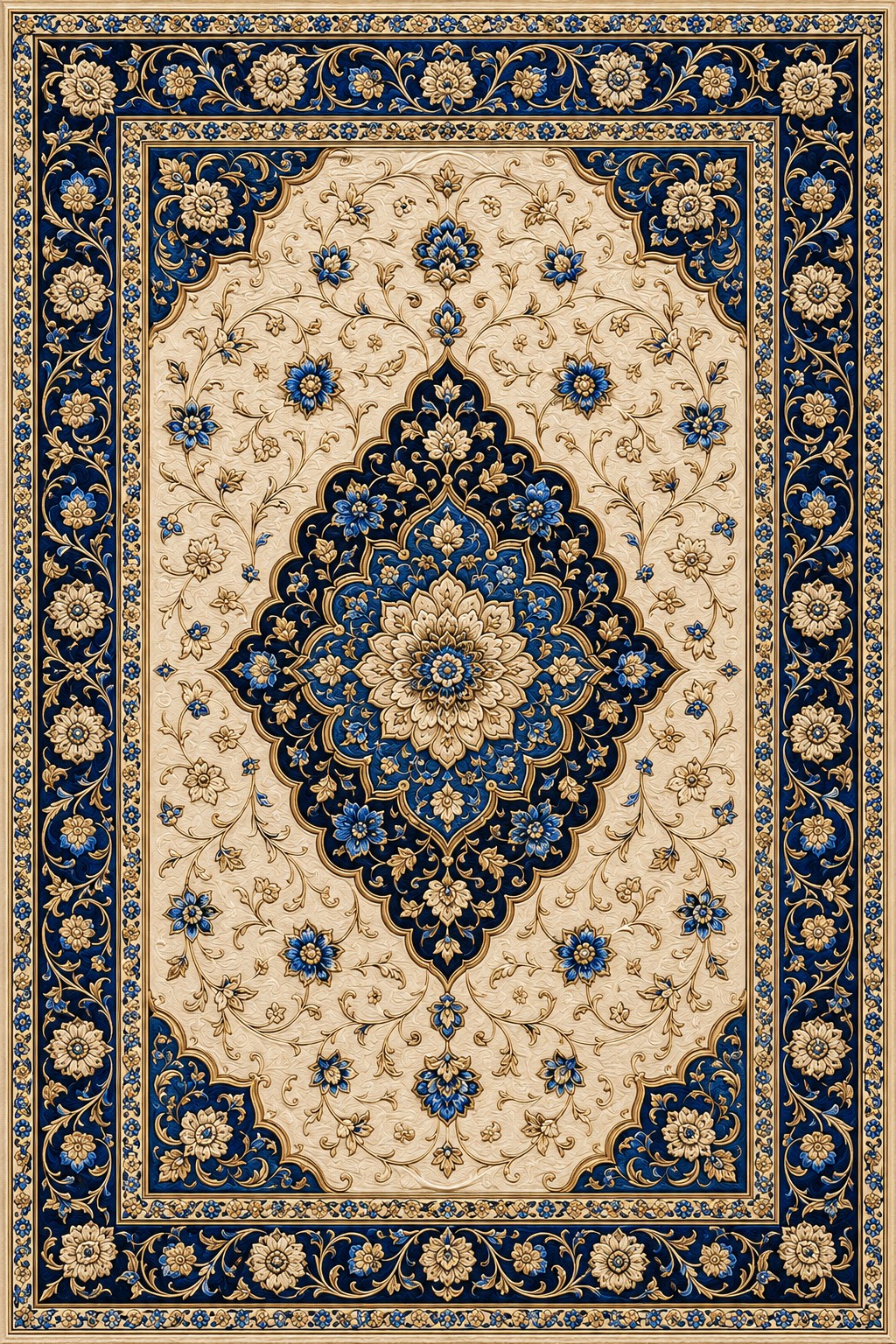 IK-REAL-V3-087 Indahkarpet Karpet Motif Premium 200x300 Bahan Printing Digital Halus Cocok untuk Ruang Tamu Kamar Reseller