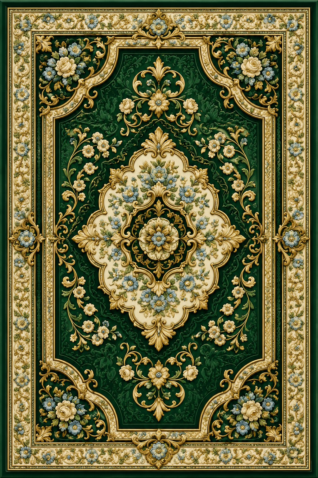 IK-REAL-V3-099 Indahkarpet Karpet Motif Premium 200x300 Bahan Printing Digital Halus Cocok untuk Ruang Tamu Kamar Reseller