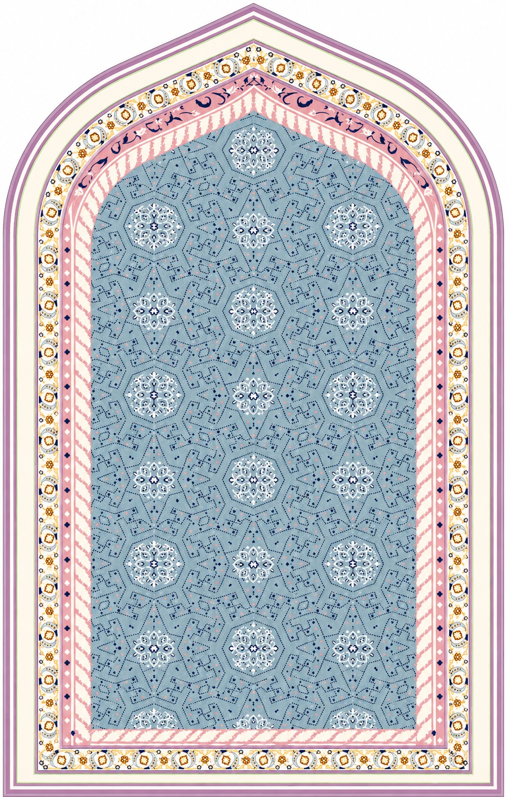 IK-REAL-V3-135 Indahkarpet Karpet Motif Premium 200x300 Bahan Printing Digital Halus Cocok untuk Ruang Tamu Kamar Reseller