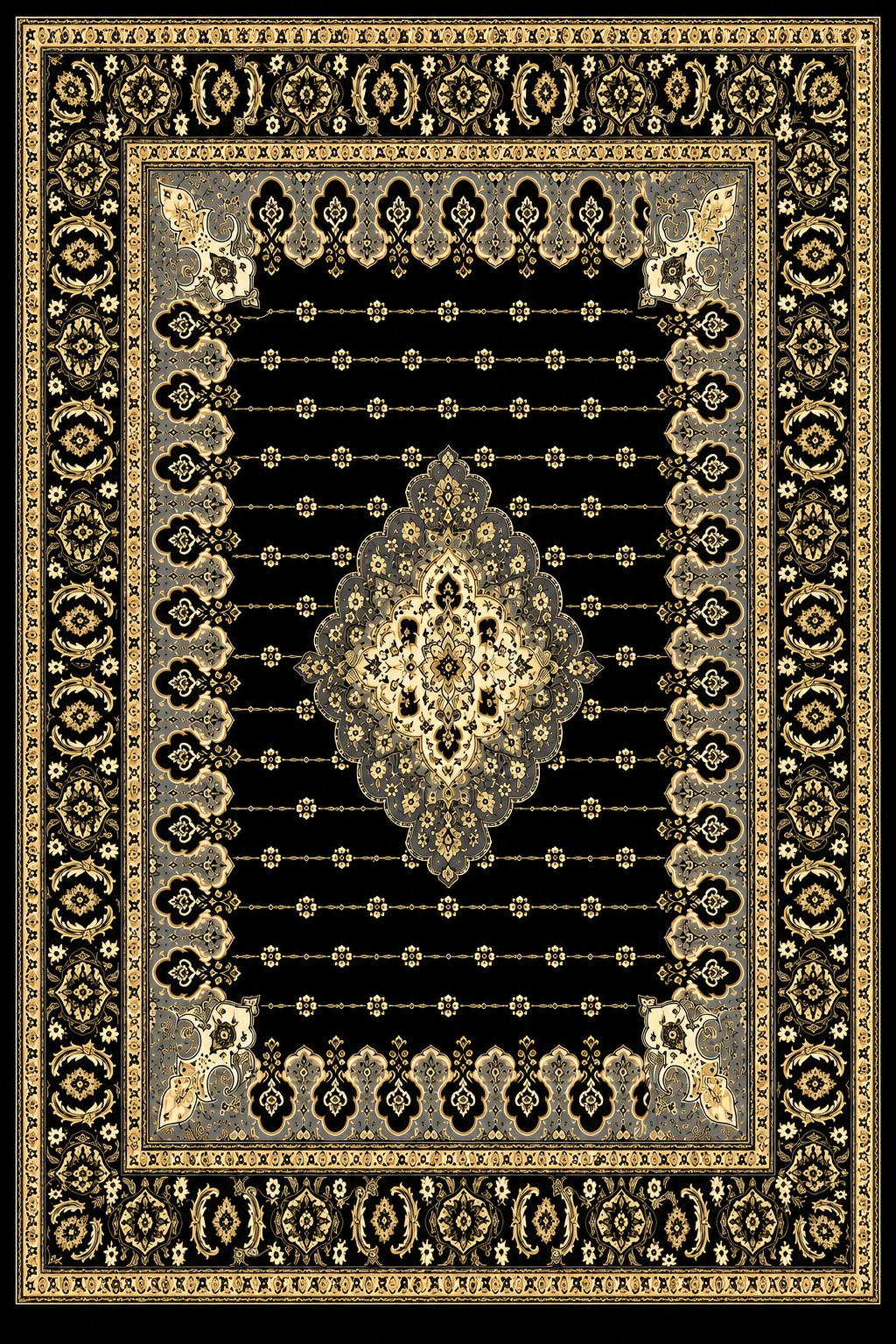 IK-REAL-V3-141 Indahkarpet Karpet Motif Premium 200x300 Bahan Printing Digital Halus Cocok untuk Ruang Tamu Kamar Reseller
