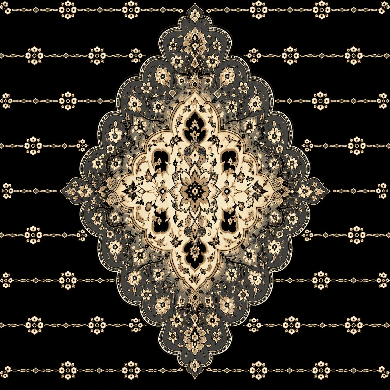 IK-REAL-V3-143 Indahkarpet Karpet Motif Premium 200x300 Bahan Printing Digital Halus Cocok untuk Ruang Tamu Kamar Reseller