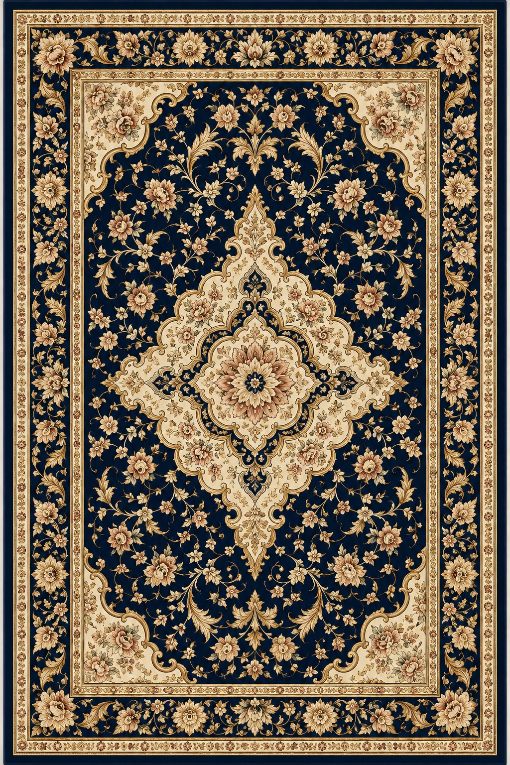 IK-REAL-V3-151 Indahkarpet Karpet Motif Premium 200x300 Bahan Printing Digital Halus Cocok untuk Ruang Tamu Kamar Reseller