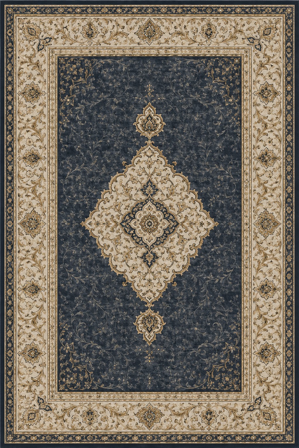 IK-REAL-V3-157 Indahkarpet Karpet Motif Premium 200x300 Bahan Printing Digital Halus Cocok untuk Ruang Tamu Kamar Reseller