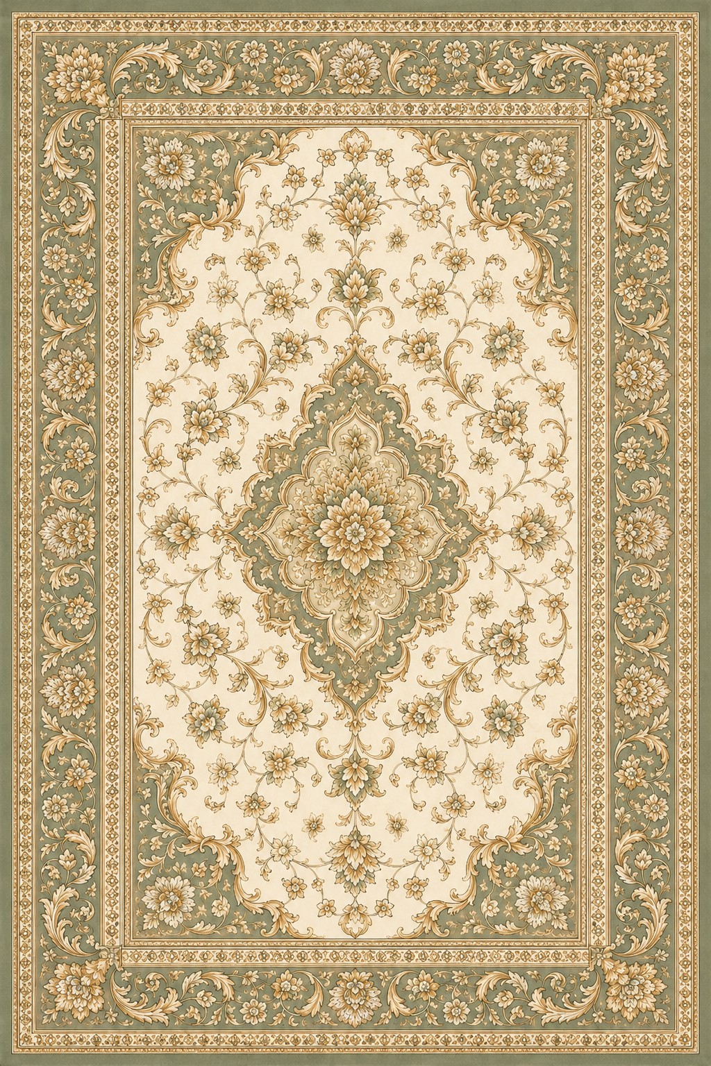 IK-REAL-V3-160 Indahkarpet Karpet Motif Premium 200x300 Bahan Printing Digital Halus Cocok untuk Ruang Tamu Kamar Reseller