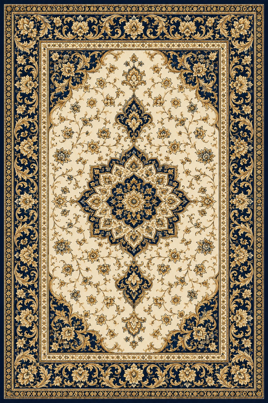 IK-REAL-V3-161 Indahkarpet Karpet Motif Premium 200x300 Bahan Printing Digital Halus Cocok untuk Ruang Tamu Kamar Reseller