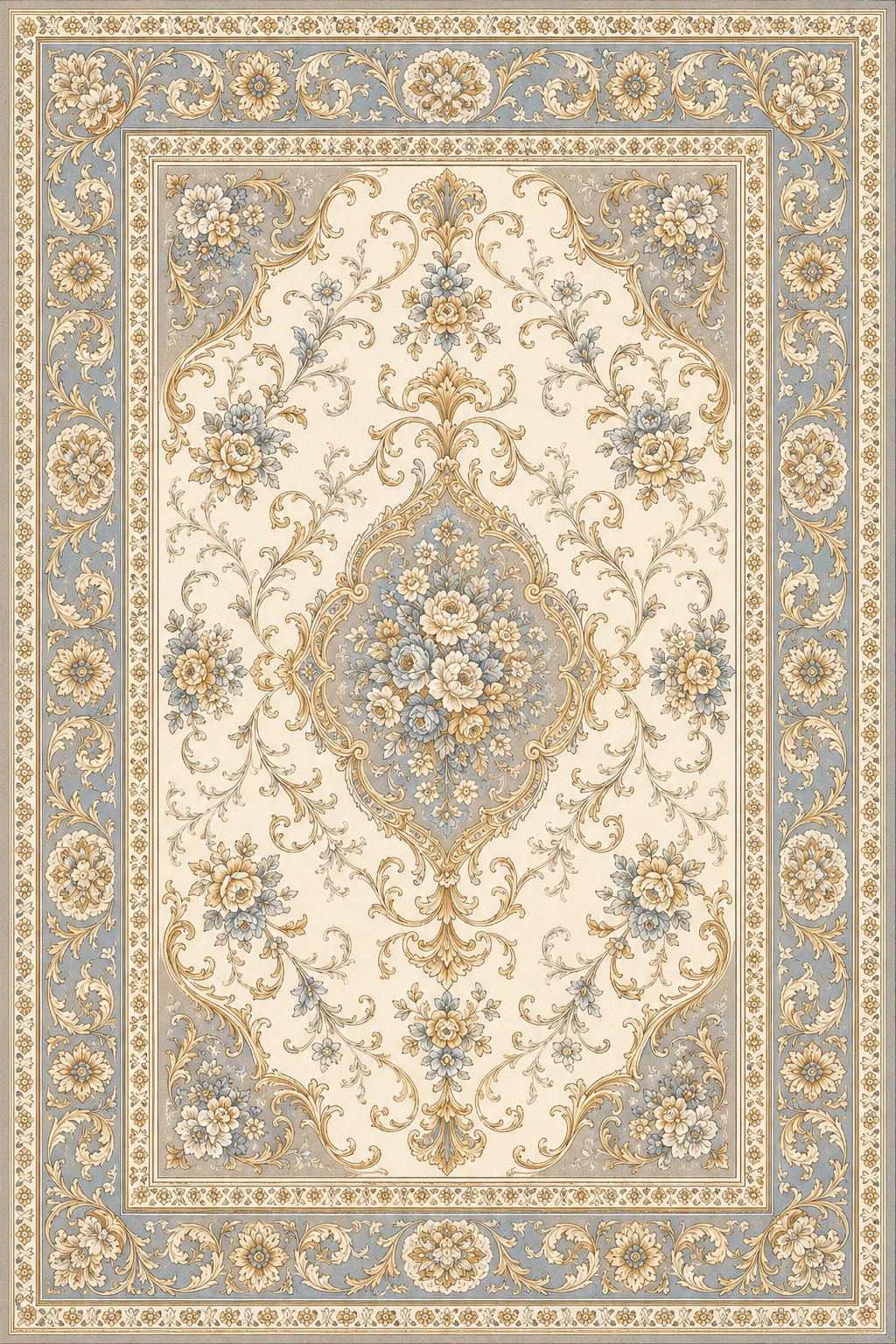 IK-REAL-V3-162 Indahkarpet Karpet Motif Premium 200x300 Bahan Printing Digital Halus Cocok untuk Ruang Tamu Kamar Reseller